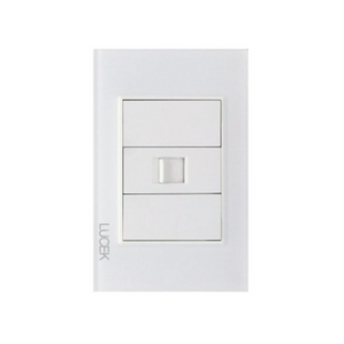 Placa cristal con toma teléfono BP17CBB - LUCEK