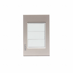 Placa Cristal Dorada Ciega BP1200CDM-LUCEK