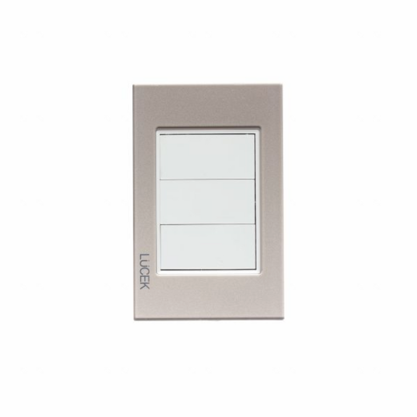 Placa Cristal Dorada Ciega BP1200CDM-LUCEK