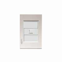 Placa Cristal Dorada Con Toma De Teléfono BP17CDM-LUCEK
