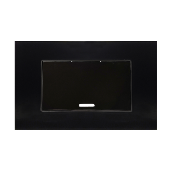 Placa Acrílico Negro Con Apagador Escalera 8843911 - ARGOS