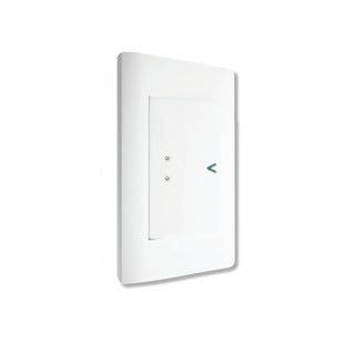 Placa sencilla con 2 interrup. de escalera y 1 contacto BA13-B - LUCEK