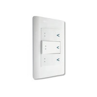 Placa con 3 interruptores de escalera BA10-B - LUCEK
