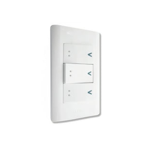 Placa con 3 interruptores de escalera BA10-B - LUCEK
