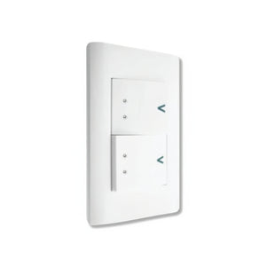 Placa sencilla con 2 interruptores escalera BA09-B - LUCEK