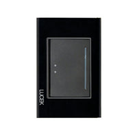 Placa Cristal Negra con 1 interruptor escalera BP01/3CNN - LUCEK